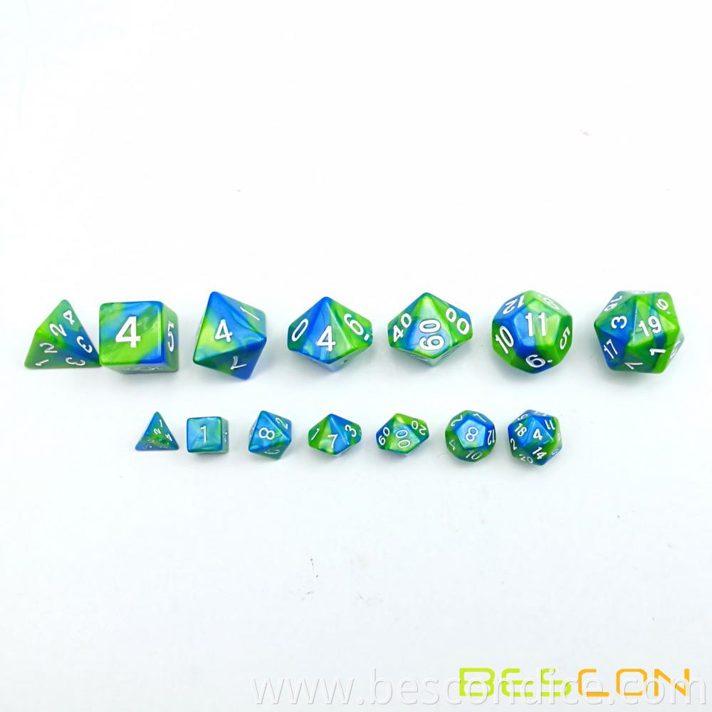 10mm Mini Dnd Magic Dice Set 3